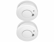 Alecto Rauchmelder mit 5 Jahren Batterielaufzeit, 2er-Pack