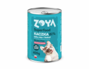 ZOYA Superfood Puppy Duck - vlhké krmivo pro psy - 400g