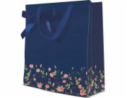 JU-PITER Ozdobná taška dárková láhev 4wz 12x35x9cm 222 mix cena za 1 ks
