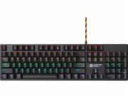 Canyon CANYON klávesnice Deimos GK-4, mechanická, LED Rainbow, 1,8 m, černá, US