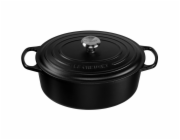 Le Creuset Signature Casserole oval 31 cm black