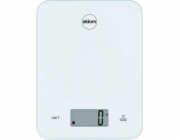 Elektrická kuchyňská váha, ARI, skleněná deska, bílá, do 10 kg