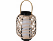 Venkovní lucerna s LED svíčkou ratanová 24 cm KO-AF5000710