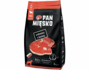 PAN MIĘSKO Beef with goat M - suché krmivo pro psy - 9kg