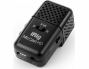 IK Multimedia iRig Mic Cast HD - Oboustranný digitální mikrofon USB s vestavěným předzesilovačem