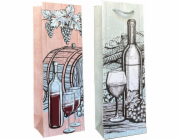 JU-PITER Dárková taška láhev na víno 909 12x35x9cm p12 mix cena za 1 ks
