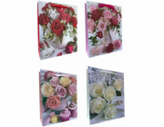 JU-PITER Dárková taška Roses 060C 18x23x10cm p12, cena za 1 ks.