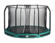 Trampolína Premium Ground Combo 251 cm zelená