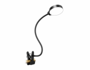 Clip on Reading Light Glocusent GLCSNTBL202 Black