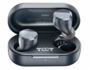 TOZO T12S True Wireless Stereo (TWS) In-Ear USB Type-C Bluetooth Headset Black