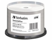 DVD-R 16x 4,7GB 50P CB Potisknutelné AZO DL + NO ID