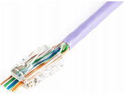 Digitus Průchozí zástrčka RJ45 (8P8C), kat. 5e, nestíněná, AWG 26-24, balení 100 ks