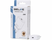Beline 25W GaN USB-C PD 3.0 nástěnná nabíječka bez kabelu, bílá