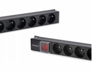 Qoltec PDU napájecí lišta pro RACK | 16A | 16xFRANCOUZSKA | Vertikální | 1,8 m