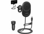 Anker Nabíječka MagGo Qi2 15W černá