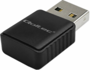 Qoltec Bezdrátový adaptér Ultra rychlý DUAL mini WiFi 2 x 2dBi Standard AC | 1300 Mbps
