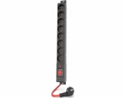 Acar Napájecí lišta R8 POWER 3M 8X 230V PL 16A
