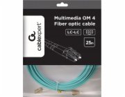 Gembird Multimode duplexní optický kabel OM4 50/125,LC/LC,25m
