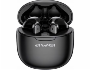 AWEI Sluchátka Bluetooth 5.3 T68 TWS ENC černá