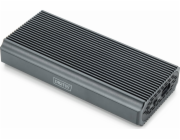 Digitus Kryt USB 4.0 typu C pro hliníkové SSD M.2 NVMe 40 Gb/s, bez použití nářadí