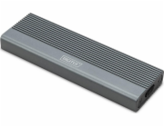 Digitus Pouzdro USB 3.1 typu C pro hliníkové SSD M.2 NVMe 10 Gb/s, bez použití nářadí