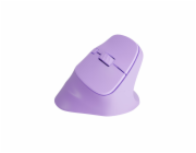 Natec Vertikální bezdrátová myš Crake 2 Pure Lavender