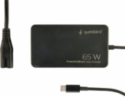 Gembird Univerzální nabíječka 65W USB-C FC černá
