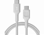 Green Cell USB-C-USB-C PowerStream 100W opletený kabel 1,2 m bílý
