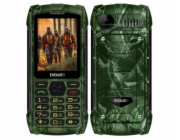 EVOLVEO StrongPhone H1, vodotěsný odolný Dual SIM telefon, kamufláž