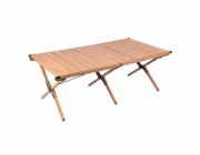 Kempingový stůl Outliner, hnědý, 118 cm x 63 cm x 43 cm