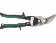 Pravostranné zakřivené nůžky na plech AWTools (AW22001)