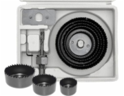 AWTools Děrovky na dřevo 50-100mm 8ks. (AW40507)
