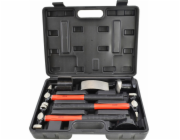 AWTools SADA PLECHOVÝCH KLADIV 7ks. / KUFŘ BLACK LINE