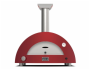 Alfa Forni Moderno 2 Pizze Hybrid-Pizzaofen Antique Red