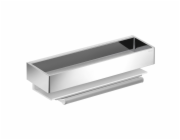 Keuco Edition 11 Shower Basket with Glass Wiper Alu/chrom