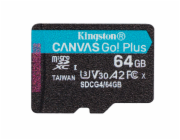KINGSTON Micro SDXC CANVAS GO! Plus Gen4 64GB