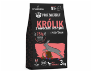 PAKA ZWIERZAKA Rabbit with forest fruits S - suché krmivo pro psy - 3kg