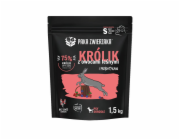 PAKA ZWIERZAKA Rabbit with forest fruits S - suché krmivo pro psy - 1,5kg