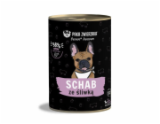 PAKA ZWIERZAKA Seventh Heaven Pork with plum - vlhké krmivo pro psy - 400g