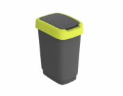 ROTHO Twist Lime - odpadkový koš – 10l