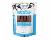WOOLF Salmon with carrot strips - pamlsek pro psa - 100g