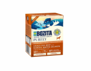 BOZITA Purely Paté Duoprotein Beef and salmon - vlhké krmivo pro psy - 370g