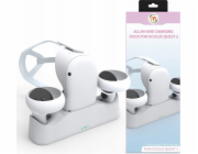 Stojan na dokovací stanici JYS Charger + baterie pro Oculus Quest 2 / Jys-oc003