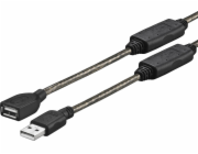 VivoLink USB-A - USB-A kabel 5m černý (PROUSBAAF5)