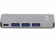 USB HUB LMP 1x SD 1x USB-C PD 1x microSD + 3x USB-A 3.0 (LMP-USBC-BASEB-6P-SG)