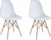 Saska Garden Chair Matera bílá sada 2 kusů Saska Garden