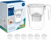 Bílá filtrační nádoba Philips Philips AWP2933WHT6/58 + 6 filtrů