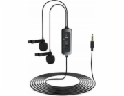 Mikrofon CKMOVA CKMOVA LCM5D - Duální lavalierový mikrofon pro fotoaparáty a chytré telefony