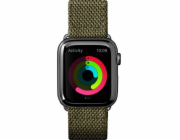 Laut LAUT Technical 2.0 kožený nylonový řemínek pro Apple Watch 42/44 mm – zelený