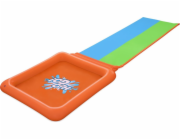1life Dvojitá skluzavka Super Splash pro děti 3+ Dráha BESTWAY 531cm + brouzdaliště 129 l + sprcha